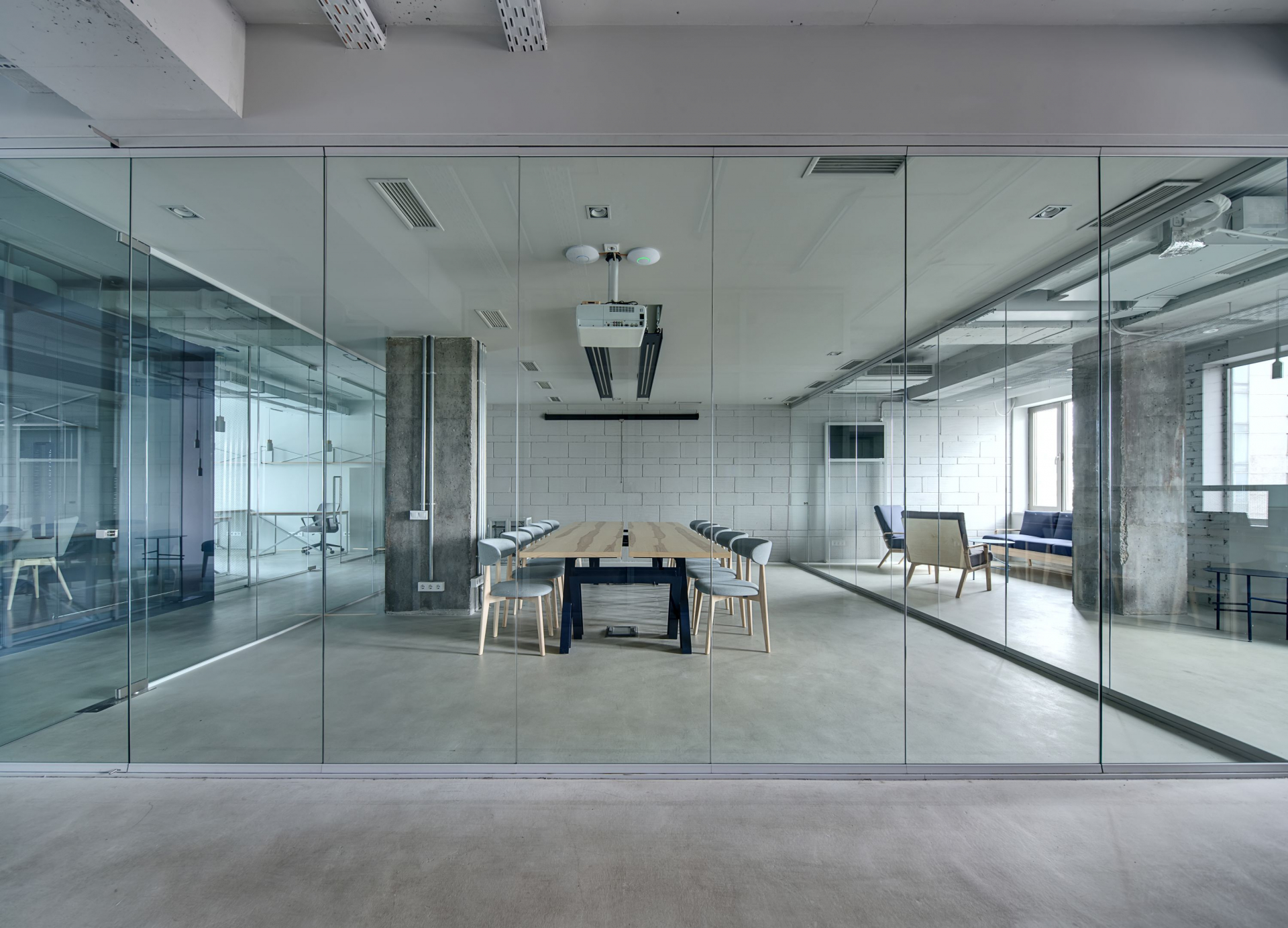 Glass Conference Room